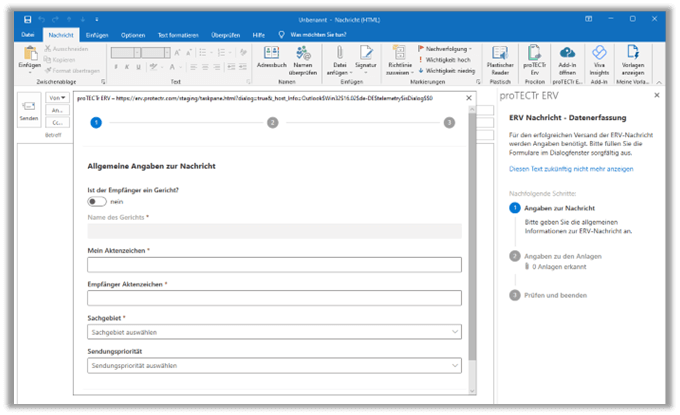 protectr erv xjustiz outlook addin screen1