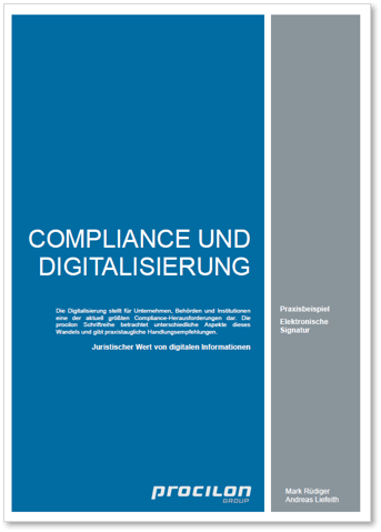 Handlungsleitfaden Beweiswert digitaler Informationen