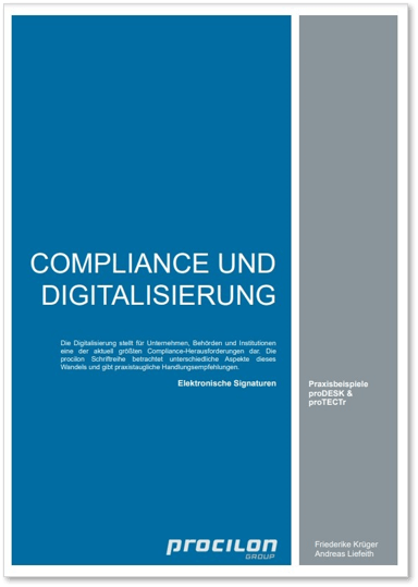 procilon whitepaper compliance digitalisierung elektronische signaturen