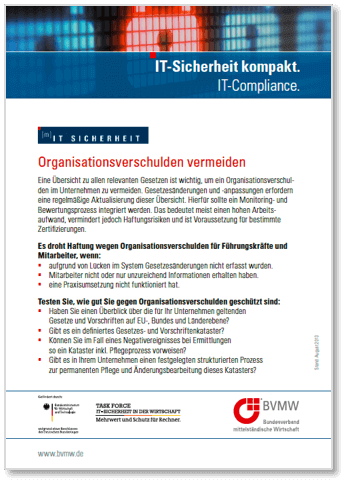 BVMW mIT Sicherheit kompakt Leitlinien Informationssicherheit